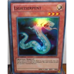   Shockwave Single Card Lightserpent PHSW EN013 Super Rare Toys & Games