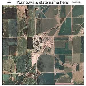   Aerial Photography Map of Plymouth, Nebraska 2010 NE 