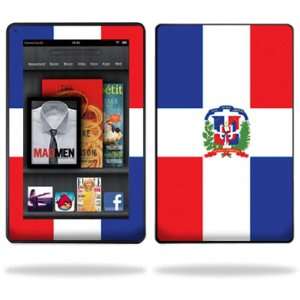   for  Kindle Fire 7 inch Tablet Dominican flag Electronics