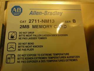 26403 NEW Allen Bradley 2711 NM13 Memory Card 2Mb  