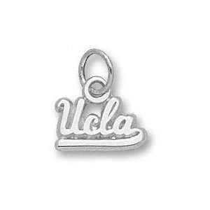  UCLA Bruins 1/4 Sterling Silver Script UCLA Pendant 