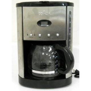 Gevalia XCC 12 12 Cup Drip Coffee Maker Stainless Steel
