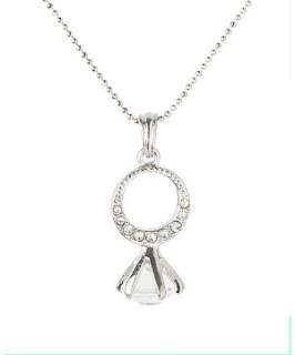 Silver (Silver) Mini Ring Necklace  207531992  New Look