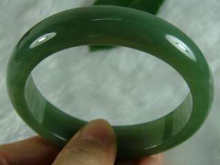   Natural Green Chinese Hetian Nephrite Jade Bangle Bracelet58mm B 131 6