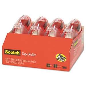  Scotch Adhesive Tape Roller Value Pack MMM6051 4 Office 