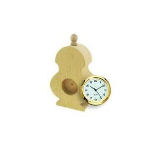  Mini Finial Wood   Wood and Clock