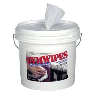  Antibacterial Gym Wipes in White