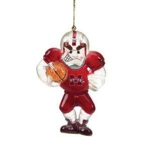  Pack of 2 NCAA Mississippi State Football Player Christmas 
