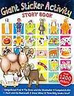 giant sticker activity story book by claire page ni returns