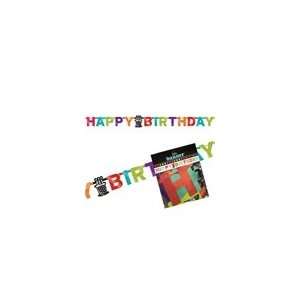  Party On Happy Birthday Banner