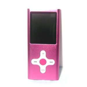   1GB 1.8 LCD Pink Metal Case MP4  Player  Players & Accessories