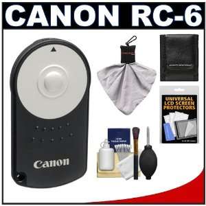 Canon RC 6 Wireless Remote Shutter Release Controller + Accessory Kit 