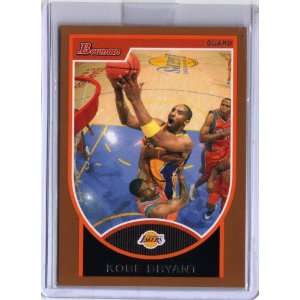    08 Bowman Basketball #24 Kobe Bryant Gold #141/399 