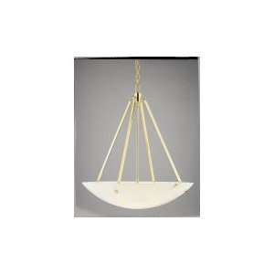  Nulco Lighting 7854 02 AA Alabaster Bowls 3 Light Ceiling 