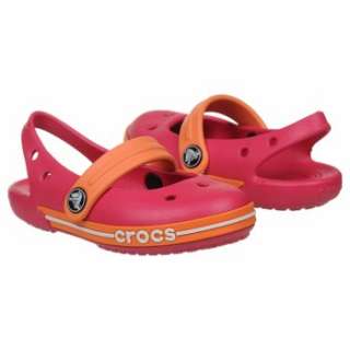 Kids Crocs  Crocband Slimgback Raspberry/Grapefruit Shoes 