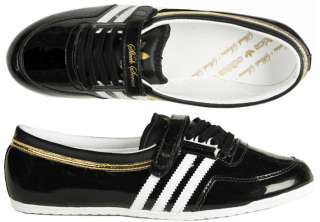Adidas Schuhe Concord Round black/white/gold Ballerina schwarz weiß 