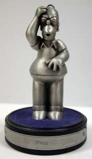 Simpsons Pewter Collection Homer Doh  