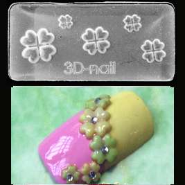 Over 100 different type of Nail Art molds for sale 