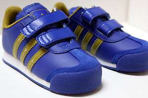   Toddler SAMOA CF I Size 4 ~ 10 #G49376 New In Box Blue/Gold  