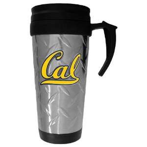  Cal Golden Bears NCAA Diamond Plate Travel Mug: Sports 