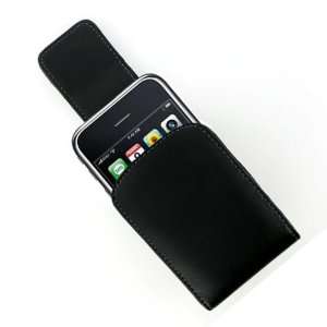   Leather Case for Apple iPhone 3G cover comes with belt clip holster