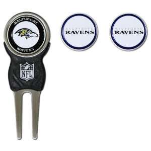  NFL Baltimore Ravens Signature Divot Tool and 2 Extra 