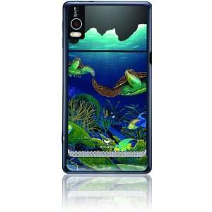   Skin for DROID 2   Sea Turtle Swim Cell Phones & Accessories