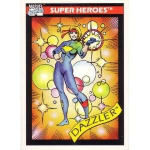  1990 Impel Marvel #13 Dazzler Trading Card: Everything 