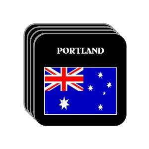  Australia   PORTLAND Set of 4 Mini Mousepad Coasters 