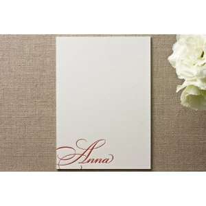  Sonata   Museum Board Personalized Stationery by O 
