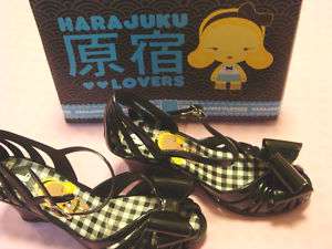 Harajuku Lovers The Yipee Sandal In Black  