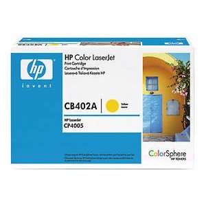  Hp Cb402a Toner 7500 Page Yield Yellow Fast Print Speeds 