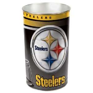  Steelers NFL Tapered Wastebasket (15 Height) Sports & Outdoors
