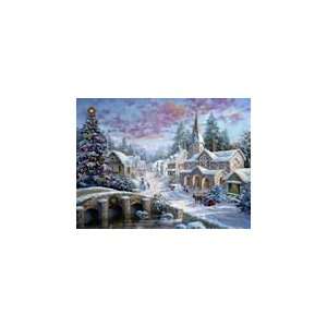  Christmas Village   500 Pieces Jigsaw Puzzle Toys & Games