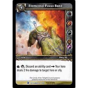    Elemental Focus Band   Fires of Outland   Rare [Toy] Toys & Games