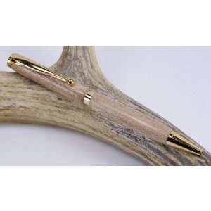  Sycamore Slimline Pen With a Gold Finish