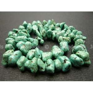  Blue Turquoise 10 14mm Gemstone Chips Beads 16 Arts 