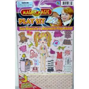  Magnet Magic Play Set Fun Magnets and Magnetic Play Board 