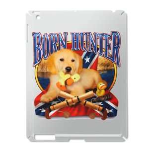   iPad 2 Case Silver of Born Hunter Yellow Lab Labrador 