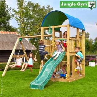 Jungle Gym SINAS FARM Spielturm mit Schaukel 4260166340822  