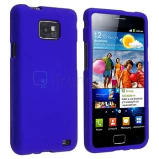 4x Rubber Hard Clear Case Cover+Privacy LCD Film For Samsung Galaxy S 