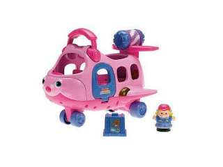 FISHER PRICE Little People Flugzeug ROSA  