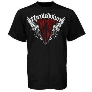  Throwdown Black Wings T shirt