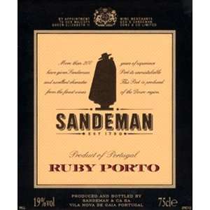  Sandeman Ruby Porto NV 750ml Grocery & Gourmet Food