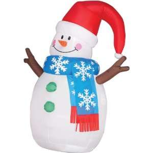   Inflatable Snowman Christmas Prop Outdoor Decoration