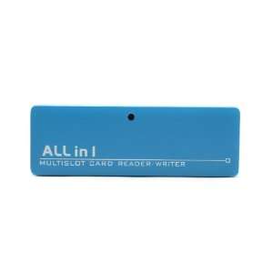  All in One USB 2.0 Multislot Card Reader Blue Electronics