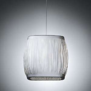  Double Stray Flexible White Ceiling Lamp