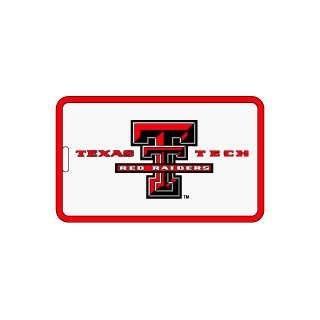  SET OF 3 TEXAS TECH RED RAIDERS LUGGAGE TAGS *SALE 