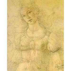 Sandro Botticelli   Drawing Of A Woman 