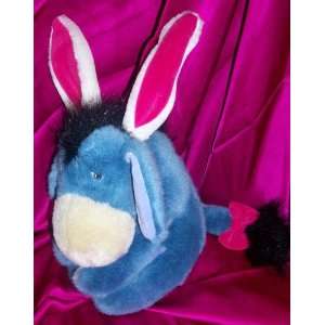   Plush Winnie the Pooh Eeyore Doll Toy Bunny Ears Easter: Toys & Games